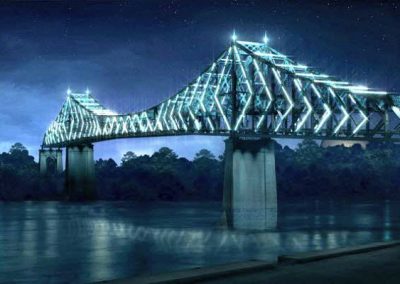 Highlighting the Jacques Cartier Bridge