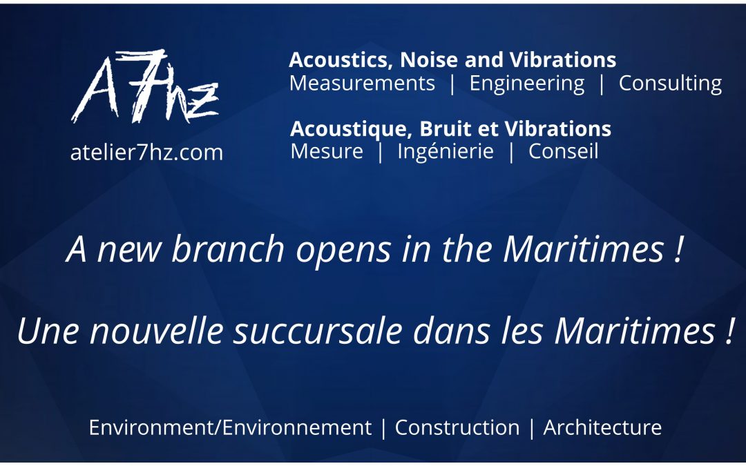 Une nouvelle succursale dans les Maritimes!