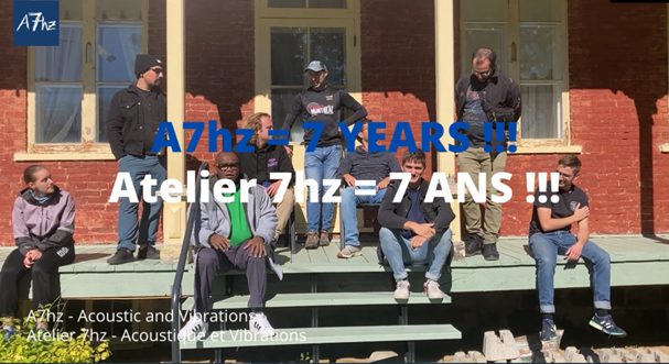 Atelier 7hz fête ses 7 ans!