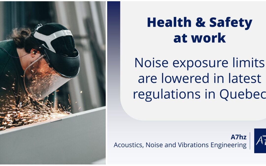 New developments in the regulations on noise protection at work